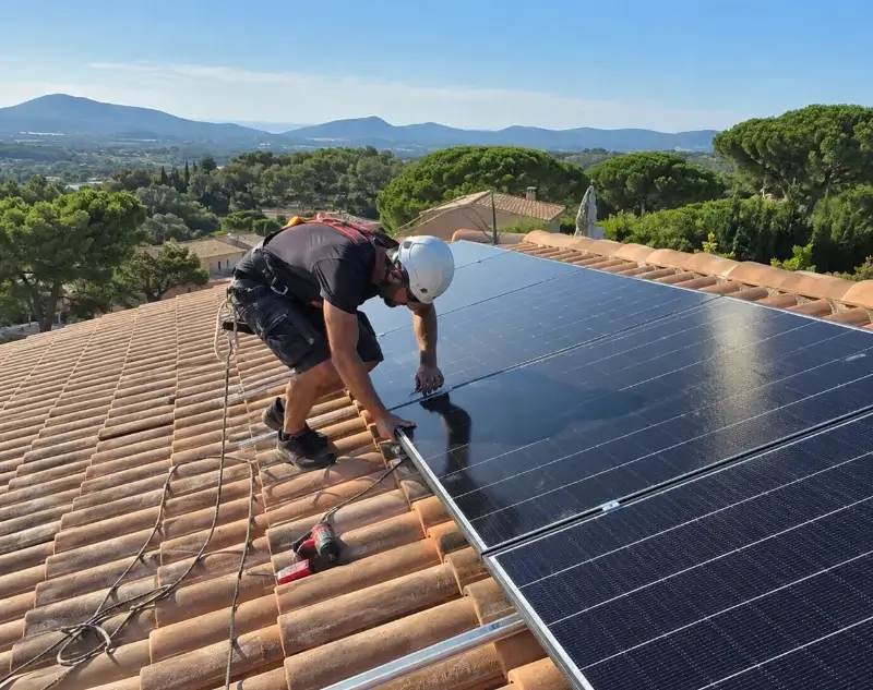 Installateur panneaux solaires Menthon-Saint-Bernard — pose photovoltaïque sur toiture