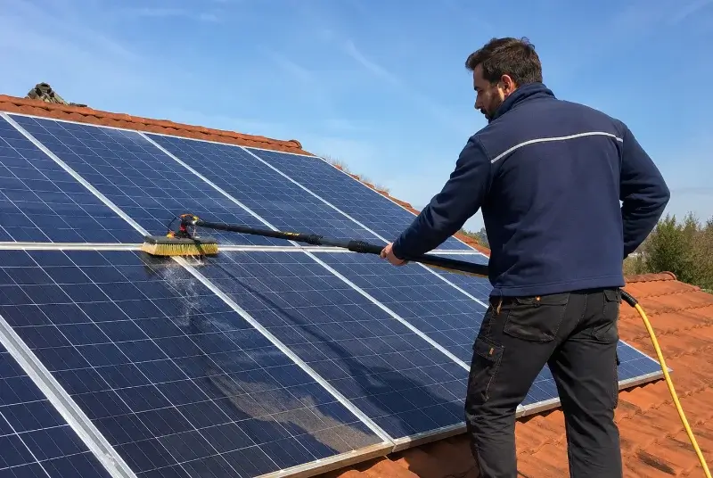 Nettoyage et entretien de panneaux solaires à Menthon-Saint-Bernard